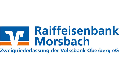 Werbebanner der Raiffeisenbank Morsbach